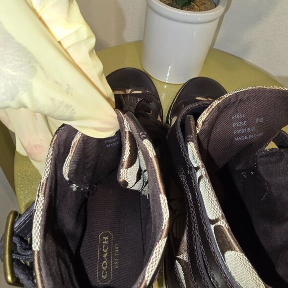 Coach High Top Sneakers - Picture 8 of 8